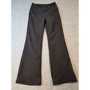 Angel Cult Flare Leg Yoga Pants Womens Large Gray Heather High Waisted Pull On